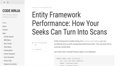 Desktop Screenshot of code-ninja.org