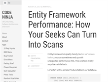 Tablet Screenshot of code-ninja.org